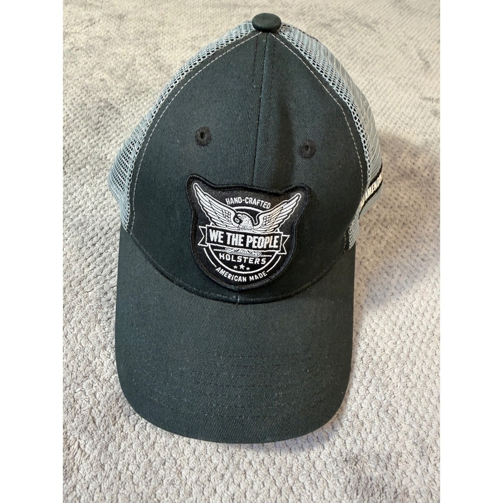 We The People Holsters 2nd Amendment Black Gray Mesh Trucker Snapback Hat
